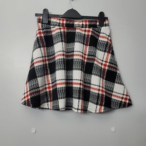 Angie Big Girls 7-16 Plaid Skater Skirt